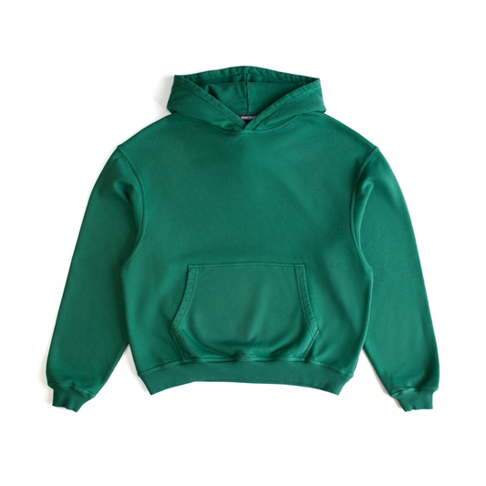 Heavyweight Blank Hoodie - Racing Green