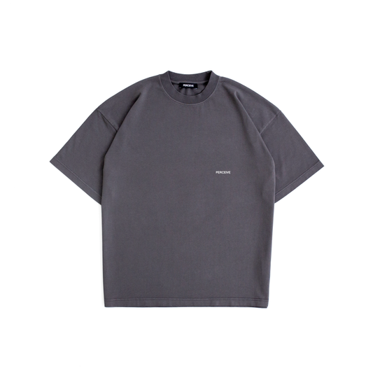 Heavyweight Logo Tee - Volcanic Ash